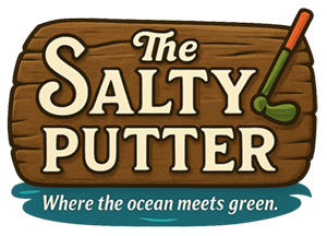 The Salty Putter logo